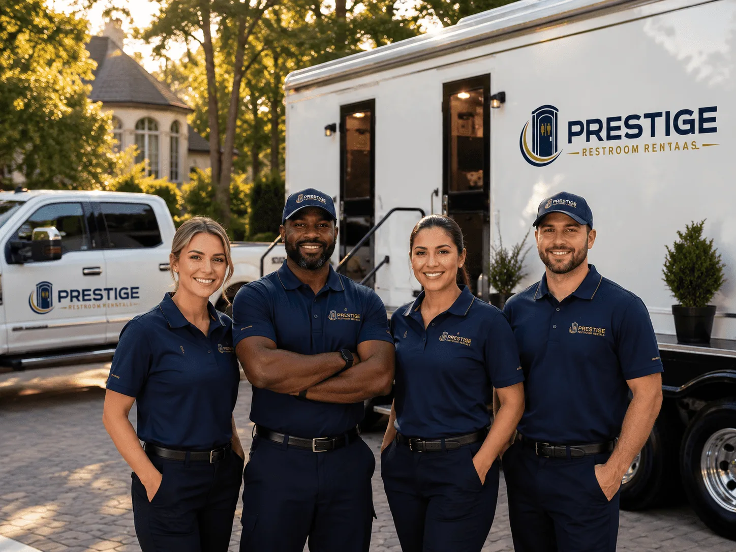 Trusted Luxury Portable Restrooms company in Stout, OH
